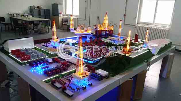 海油石油机械模型